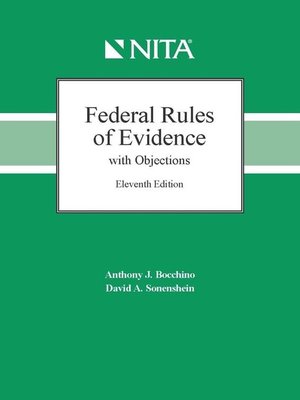 cover image of Federal Rules of Evidence with Objections
